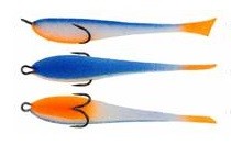 Рыбка поролоновая Grifon Сlassic с поджатым двойником (9см - 3шт)