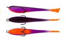 Рыбка поролоновая Grifon Сlassic с поджатым двойником (9см - 3шт)