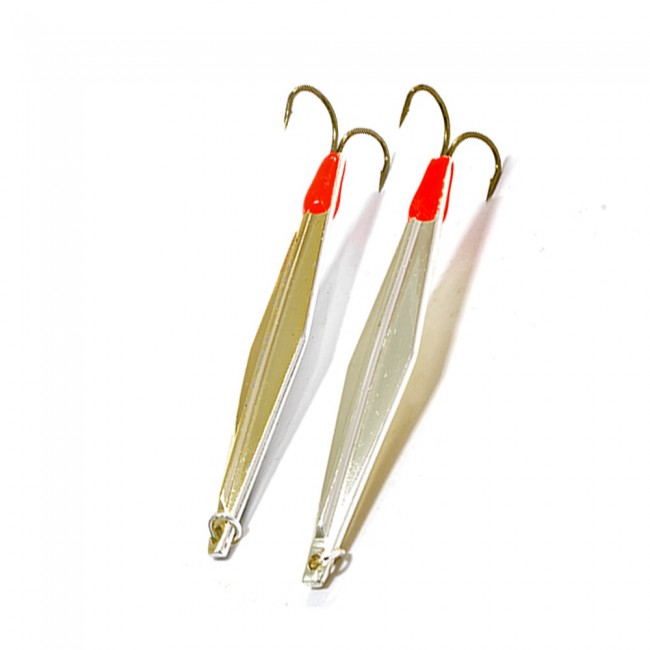 Блесна вертикальная Ecopro Joker, 55мм+Двойник