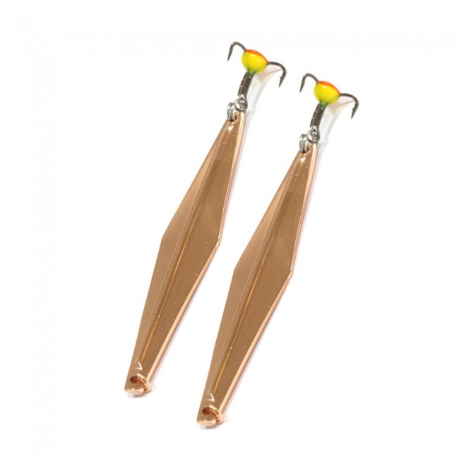 Блесна вертикальная Ecopro Joker, 70мм+Тройник