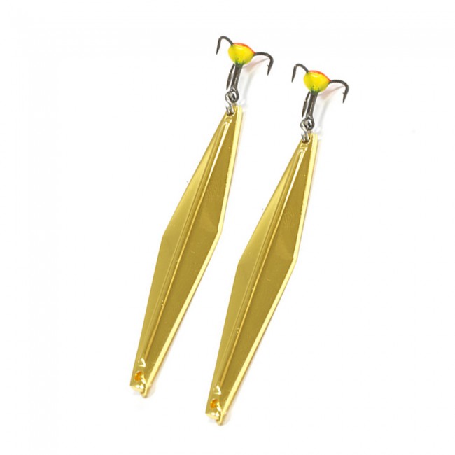 Блесна вертикальная Ecopro Joker, 70мм+Тройник