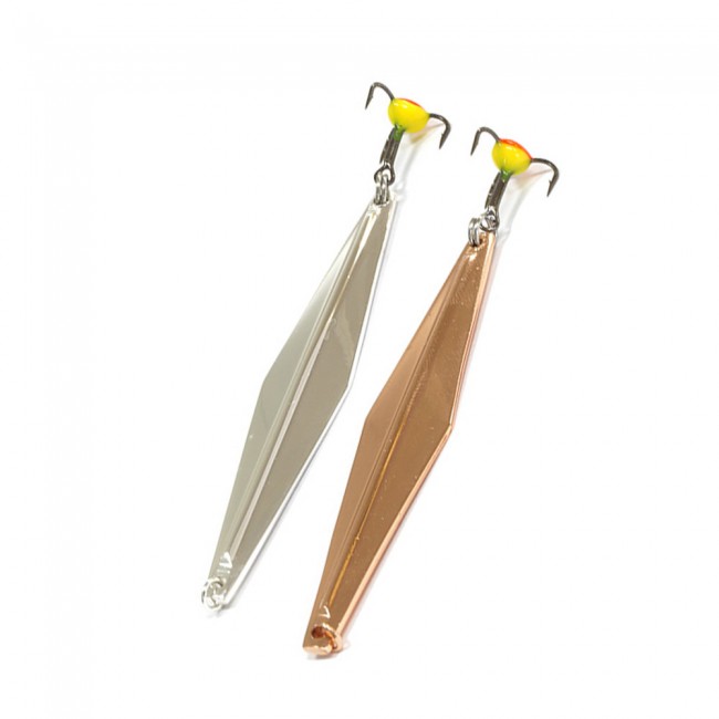 Блесна вертикальная Ecopro Joker, 70мм+Тройник