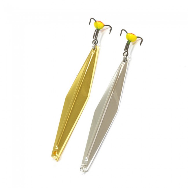 Блесна вертикальная Ecopro Joker, 70мм+Тройник