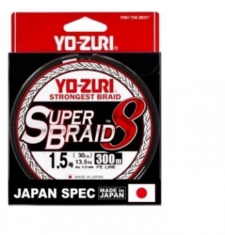 Плетеный шнур Yo-Zuri PE Superbraid 8 300m 5Color Плетеный шнур Yo-Zuri PE Superbraid 8 300m 5Color