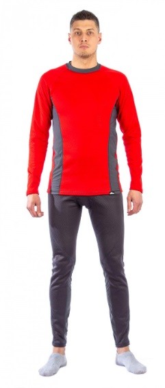 Термобелье Novatex Grayling Baikal (Байкал) (флис-сэндвич, графит/красный) Термобелье Novatex Grayling Baikal (Байкал) (флис-сэндвич, графит/красный)