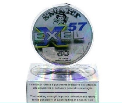 Леска монофильная Smart Exel 57 50м (clear) Леска монофильная Smart Exel 57 50м (clear)