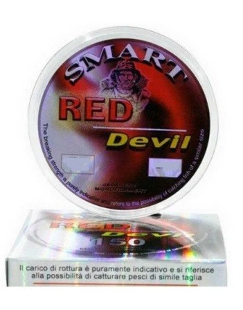 Леска монофильная Smart Red Devil 150м (scarlet black) Леска монофильная Smart Red Devil 150м (scarlet black)