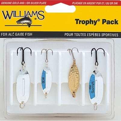Набор блесен Williams Trophy Pack 4-W32M, W20&W30 Набор блесен Williams Trophy Pack 4-W32M, W20&W30