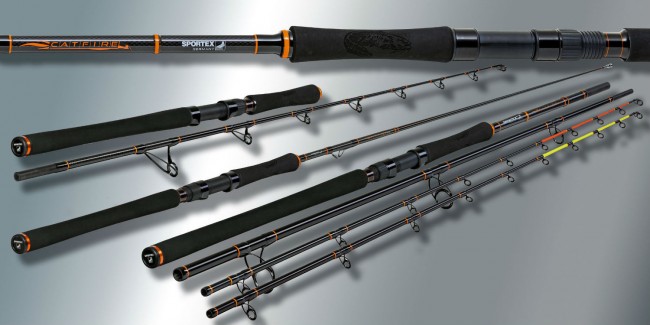 Удилище Sportex Catfire Spin CF2417 2.40m 70-190g (2-част.)