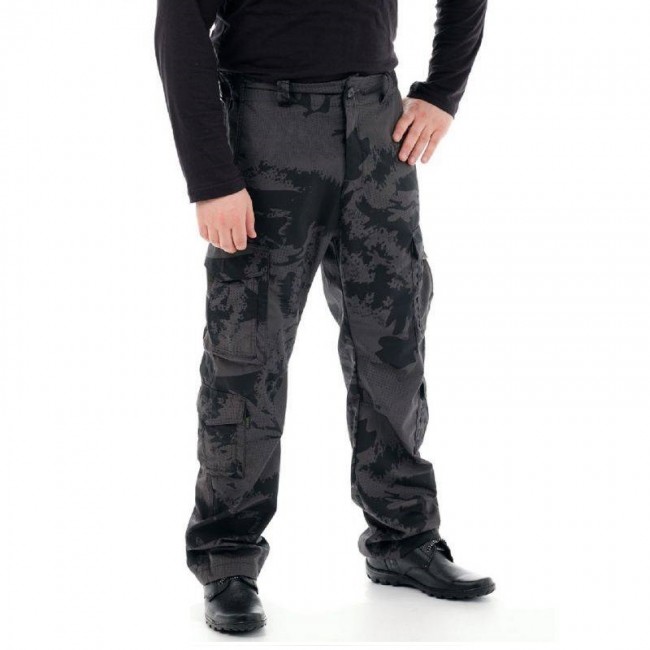 Брюки Novatex "Нато" (Рип-стоп, черный КМФ) 7.62