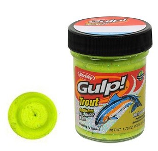 Паста Berkley Gulp Garlic Chunky Chartreuse (чеснок шартрез)