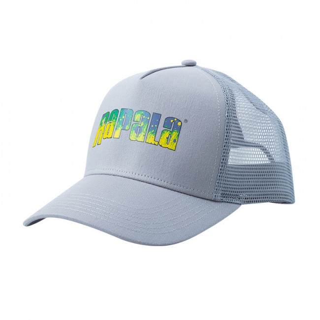 Кепка Rapala c сеткой Dorado logo (серая) Кепка Rapala c сеткой Dorado logo (серая)
