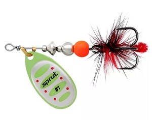 Блесна Вращающаяся "Sprut" Alba Ball System Spinner #4 
