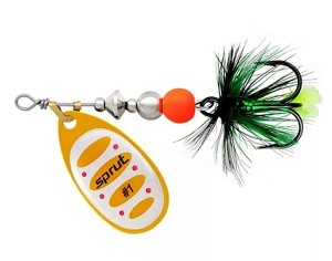 Блесна Вращающаяся "Sprut" Alba Ball System Spinner #4 