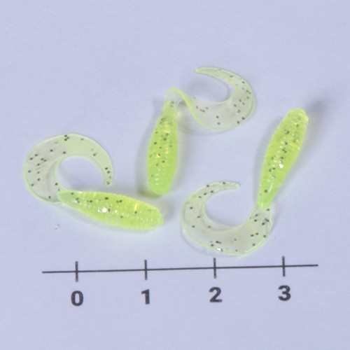 Твистеры съедобные Lucky John Pro Series MICRO GRUB 1,0in (02,50) 15шт Твистеры съедобные Lucky John Pro Series MICRO GRUB 1,0in (02,50) 15шт