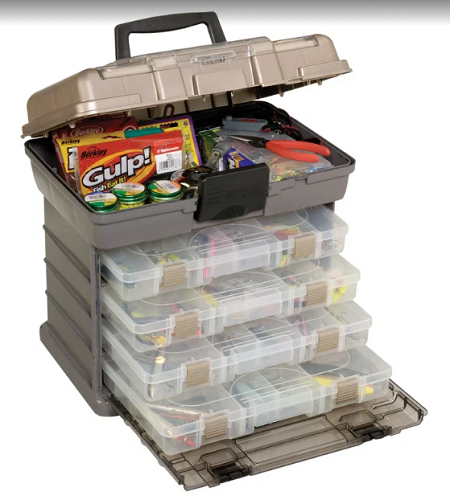 Ящик Plano с коробками 3700 4шт Guide Series цвет Graphite/Sandstone(41.9cm x 30.5cm x 40.6cm)