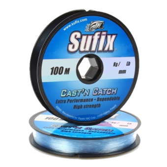 Леска SUFIX Cast'n Catch синяя 100м, 10 штук в упаковке