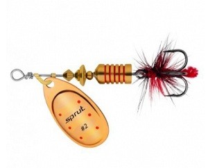 Блесна Вращающаяся "Sprut" Alba Spinner #2 