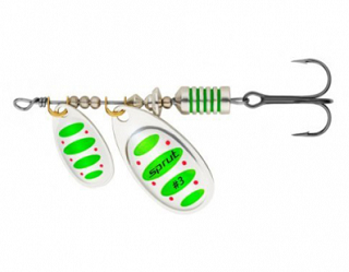 Блесна Вращающаяся "Sprut" Alba Tandem Spinner #3