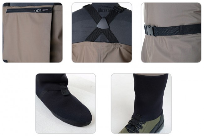 Вейдерсы Alaskan Scout хаки Вейдерсы Alaskan Scout хаки