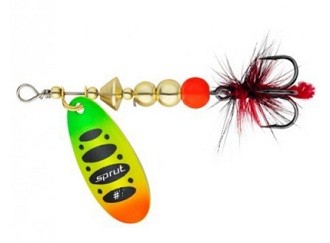Блесна Вращающаяся "Sprut" Caspia Spinner #3 