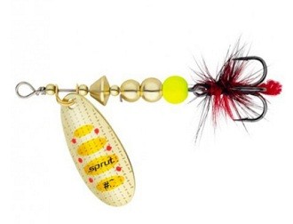 Блесна Вращающаяся "Sprut" Caspia Spinner #3 