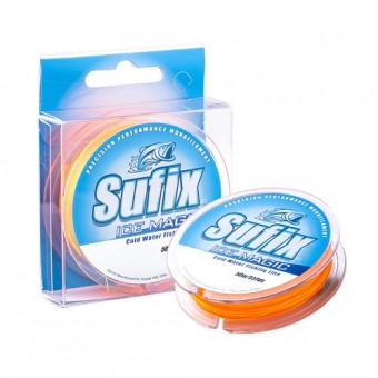Леска зимняя SUFIX Ice Magic 50 м желто-оранжевая Леска зимняя SUFIX Ice Magic 50 м желто-оранжевая
