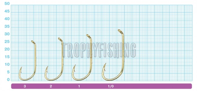 Крючок OWNER C'ultiva 50845 Ring BH (размер №1/0  в упаковке 5шт)