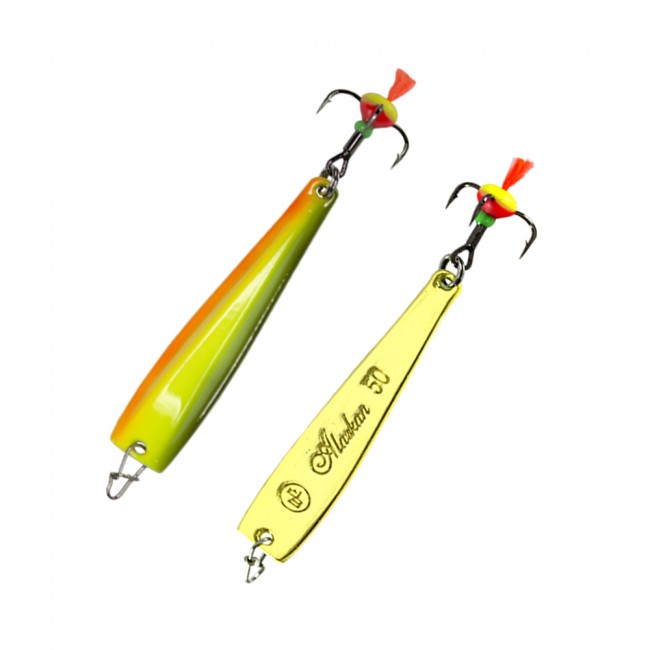 Блесна вертикальная Ecopro Alaskan, 80мм, 15.5г.