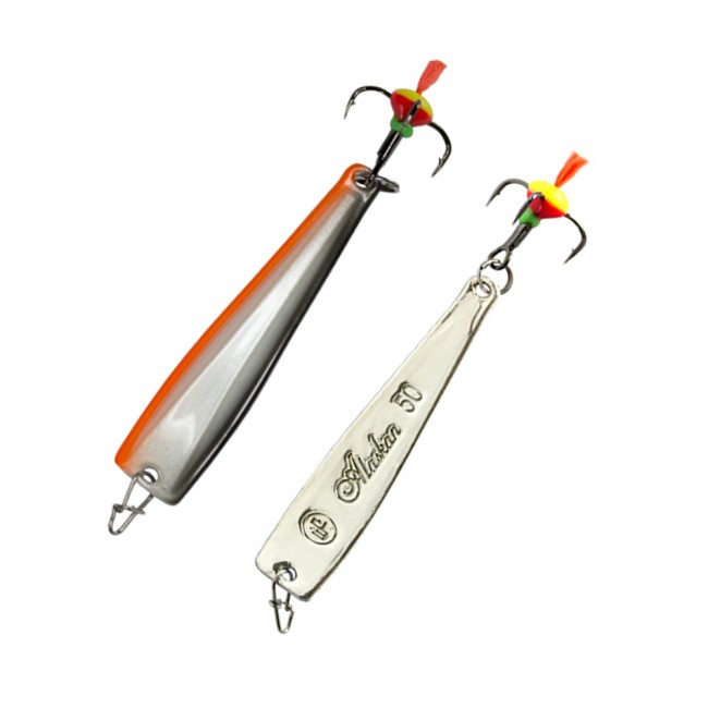 Блесна вертикальная Ecopro Alaskan, 80мм, 15.5г.