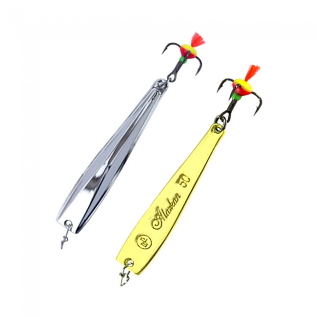 Блесна вертикальная Ecopro Alaskan, 80мм, 15.5г.