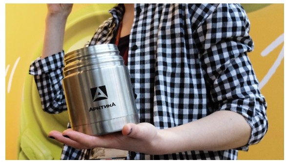 Термос Арктика с супер-широким горлом, для супа и еды Термос Арктика с супер-широким горлом, для супа и еды