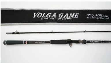 Удилище Кастинговое Hearty Rise Volga Game VGC-802M (Длина: 244см, Тест: 10-42г)