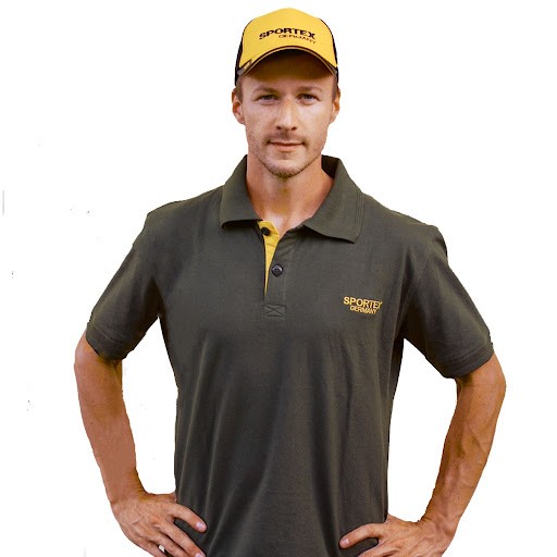 Рубашка поло Sportex оливковая