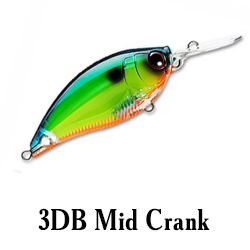 Воблер Yo-Zuri 3DB Mid Crank