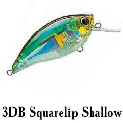 Воблер Yo-Zuri 3DB Squarelip Shallow