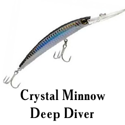 Воблер Yo-Zuri Crystal Minnow Deep Diver