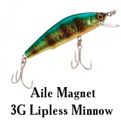 Воблер Duel Aile Magnet 3G Lipless Minnow